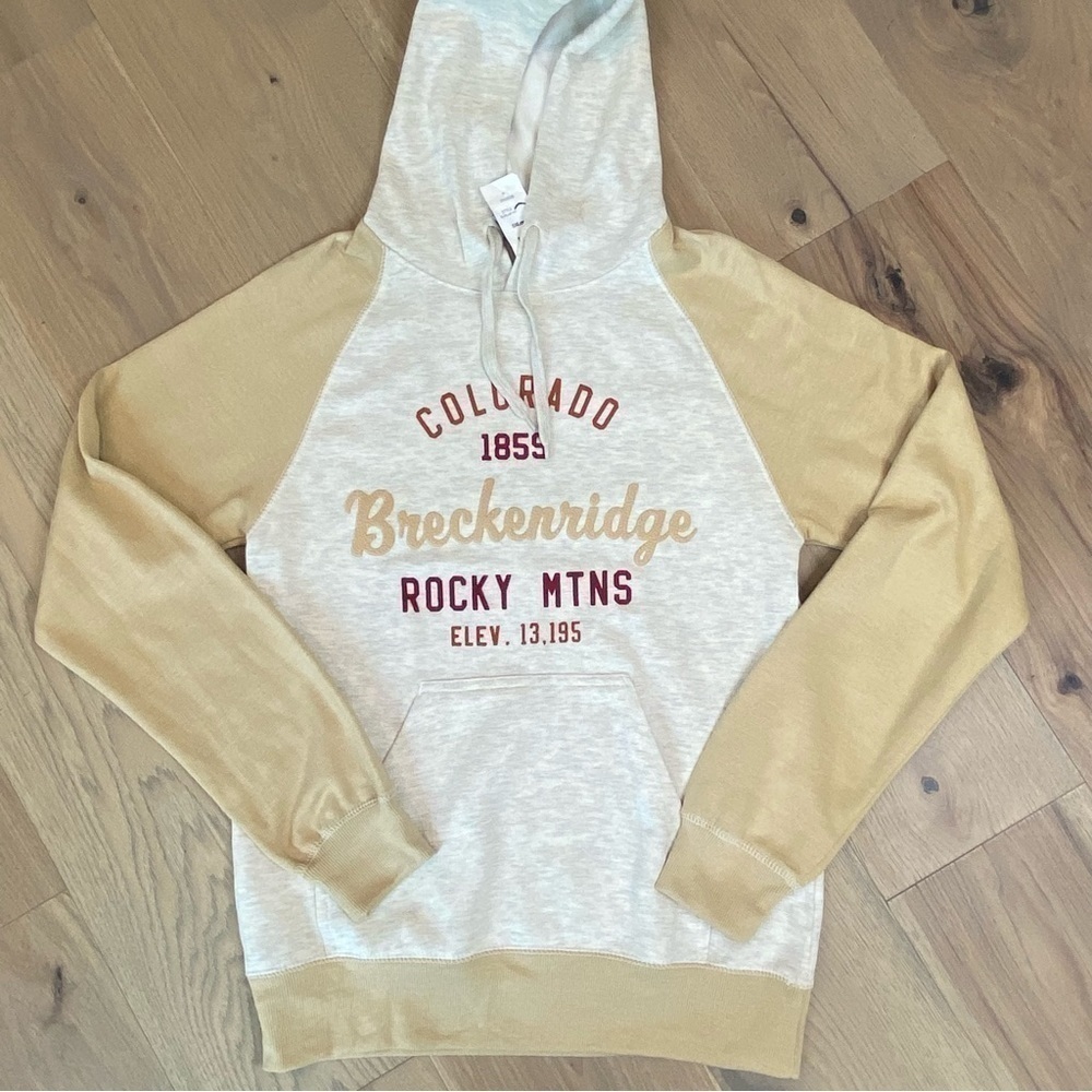 MV Sport Hoodie Hooded Sweatshirt Rocky Mountains Breckenridge Colorado NWT
